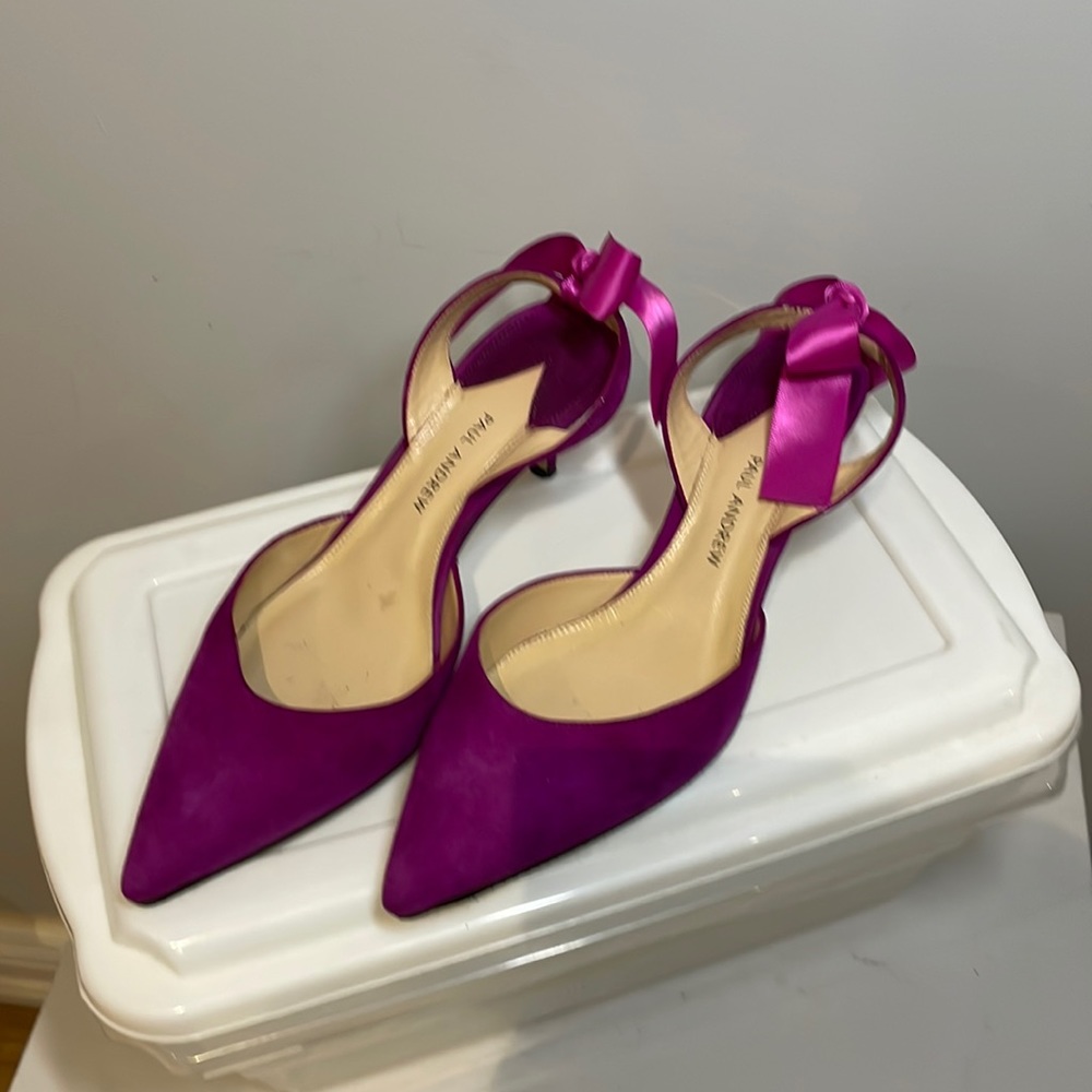 Paul Andrew Kitten Heels - Size 36